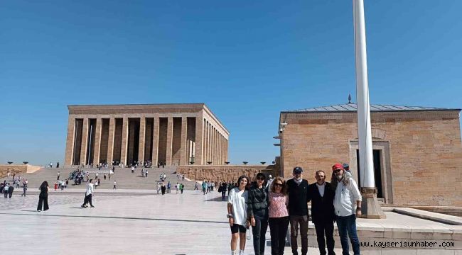 TEMA Kayseri üyeleri Anıtkabir'i ziyaret etti