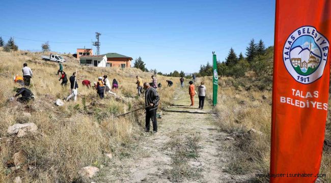 Ali Dağı'na Ağaç Dikmeye Devam