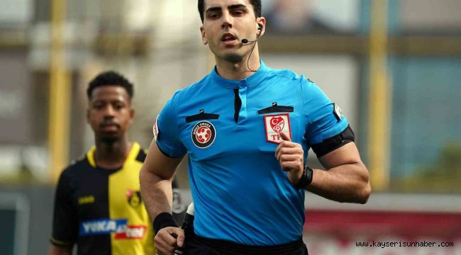 Ankaragücü - Kayserispor maçını Mert Güzenge yönetecek