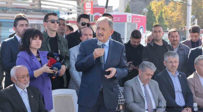 Bakan Özhaseki: "Onların amaçları çıkardır, sömürüdür"