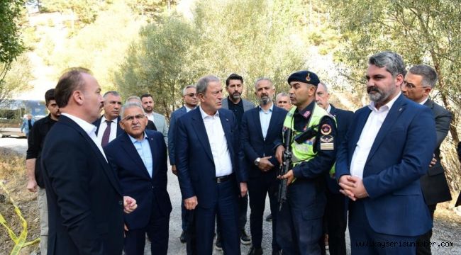 Hulusi Akar: "Şehidimizin kanı yerde bırakılmadı"