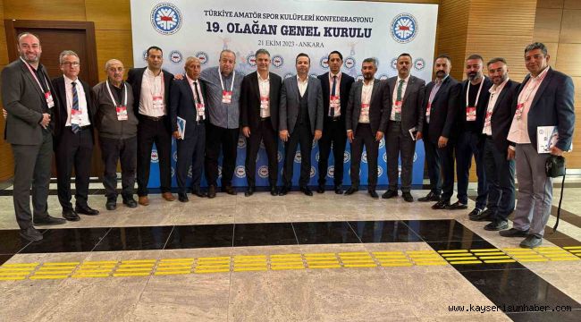 Kayseri ASKF Başkanı Mutlu Önal, TASKK yönetimine girdi