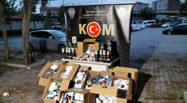 Kayseri'de kaçakçılık operasyonu: 7 kişiye işlem yapıldı