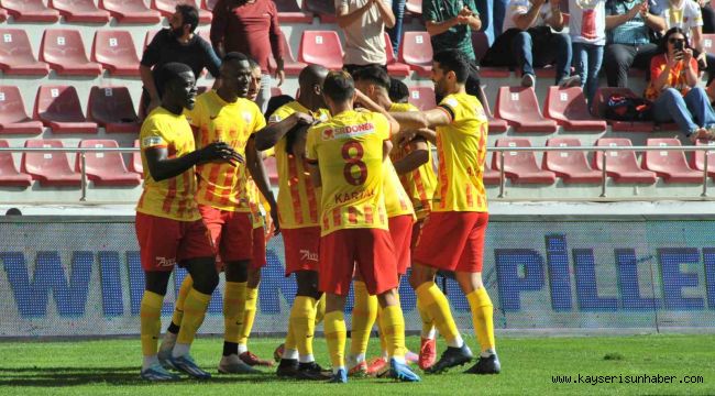 Kayserispor 3.galibiyetini aldı