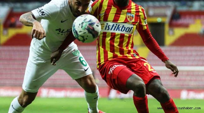 Kayserispor Iğdır FK ile eşleşti