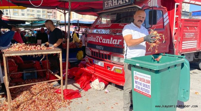 Melikgazi, hem israfı önlüyor, hem ekonomiye katkı sağlıyor