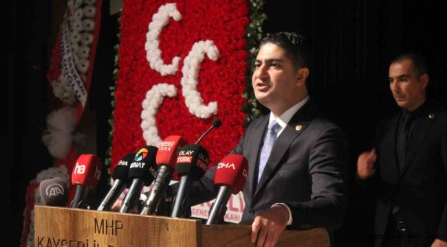 MHP'li Özdemir: "İsrail'in, sözde terörle mücadele adı altında Gazze'ye yönelik başlatmış olduğu eylemler gitgide bir soykırıma dönüşmektedir"