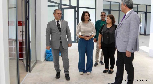 Rektör Prof. Dr. Altun, Kadriye San Çocuk Eğitim Merkezi'ni inceledi