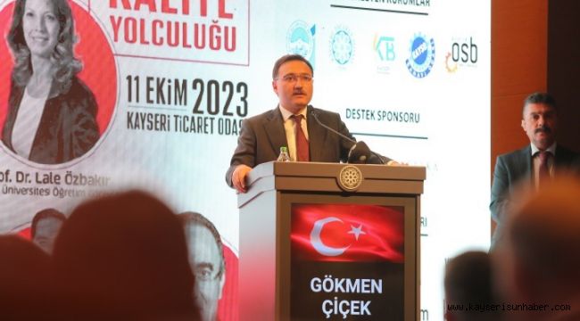 Vali Çiçek: "Bu şehirde olmak başlı başına mücadeleyi gerektiriyor"