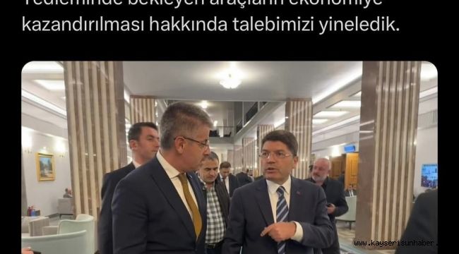 Yediemin işletmecisinden Milletvekili Çopuroğlu'na teşekkür