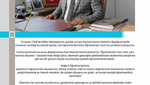 Başkan Çelik: "Ülkemizin geleceğini şekillendirecek görevin büyük sorumluluğu öğretmenlerimizdedir"