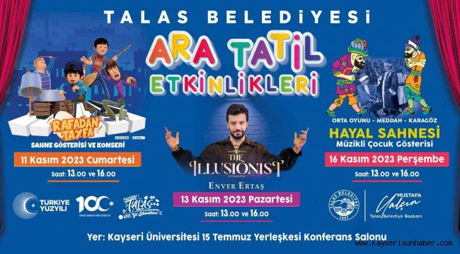 Başkan Yalçın'dan çocuklara ara tatil hediyesi