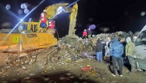 Belediye işçisi çöplükte kayboldu, arama çalışmaları başladı