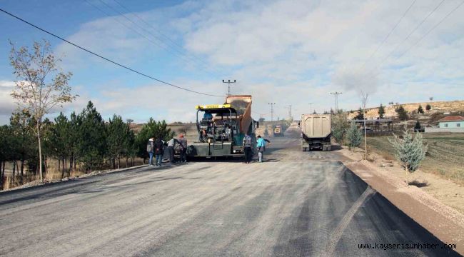 Çatakdere'de kapsamlı yol çalışması