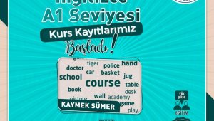 KAYMEK, İngilizce A1 seviyesi 2. Grup kurs kayıtlarını başlattı