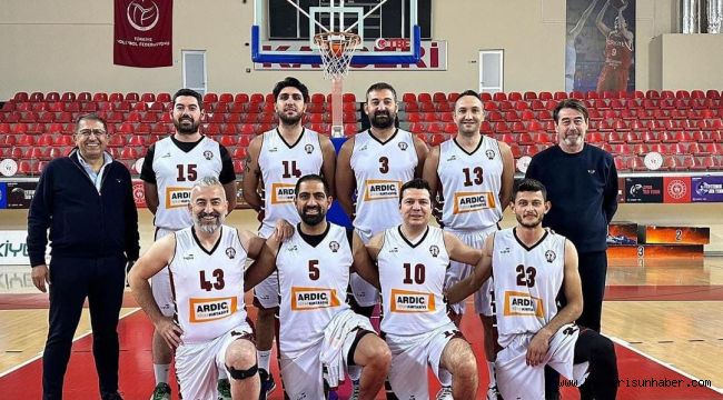 Kayseri Büyük Erkekler Basketbol Ligi'nde ilk devre tamamlandı