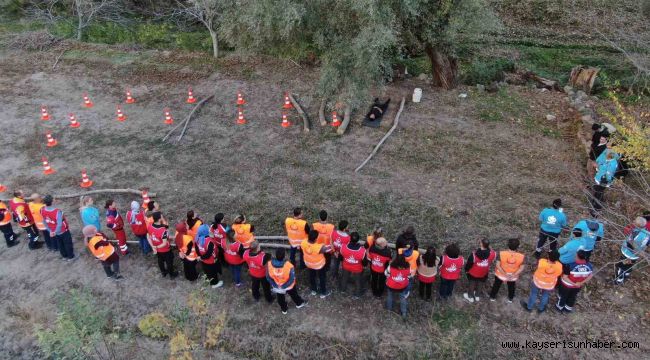 Kayseri'de UMKE ekipleri muhtemel afet ve kazalara hazırlanıyor