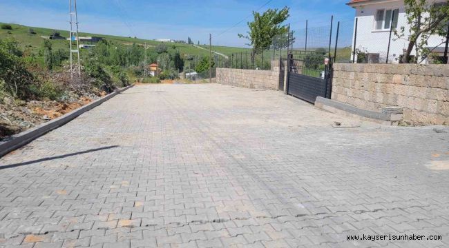 Kırsala 10 ayda 123 milyon TL'lik kilit beton parke