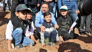 KTO Avrupa Birliği Hatıra Ormanına 10 bin fidan dikildi