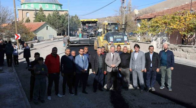 Melikgazi'den Gürpınar'a hizmet atağı