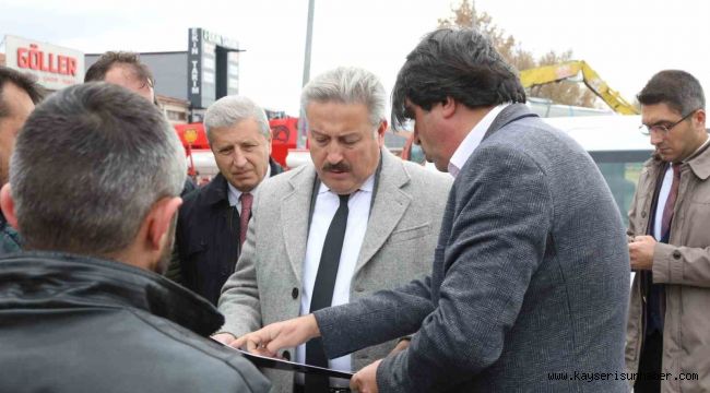 Melikgazi'den Nakliyeciler Sitesi'nde büyük çalışma