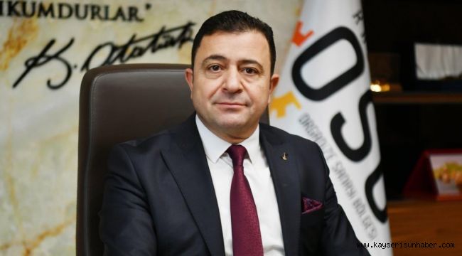 OSB Başkanı Yalçın: "Ekonomimiz üst üste 13 çeyrekte büyüyerek önemli bir performans göstermiştir"