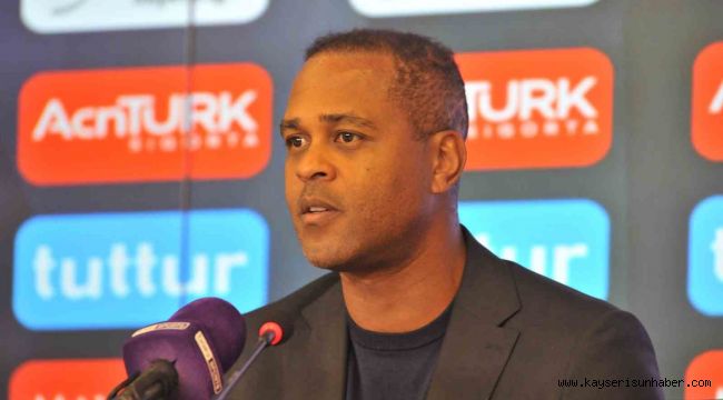 Patrick Kluivert: "Bu skor bizi mutlu etmedi"