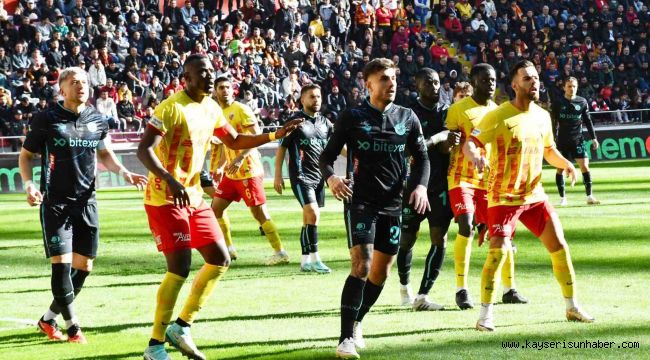 Trendyol Süper Lig: Kayserispor: 0 - Adana Demirspor: 1