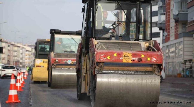 Erkilet Bulvarı yenilenmiş yola kavuşuyor