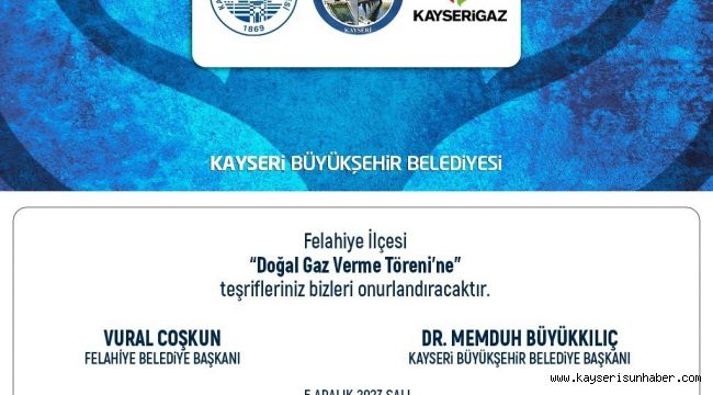 Felahiye Ve Özvatan'da 'doğal gaz' heyecanı