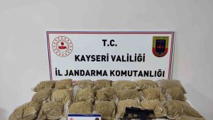 Kayseri'de 16 kilo uyuşturucu ele geçirildi