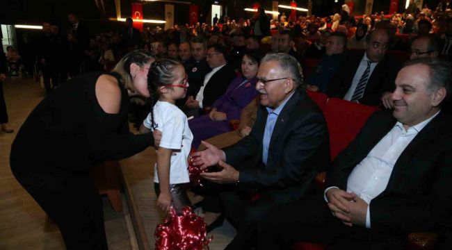 Vali Çiçek ve Başkan Büyükkılıç, özel çocukların heyecanına ortak oldu