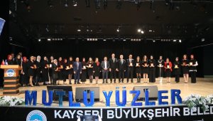 Vali Çiçek Ve Başkan Büyükkılıç, özel çocuklarla kucaklaştı