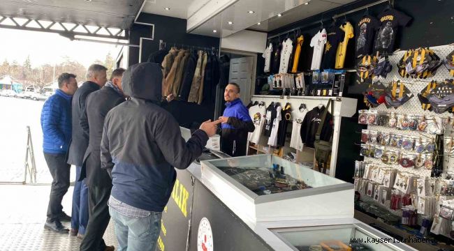 'JOAKSTORE' tırı Kayseri'de