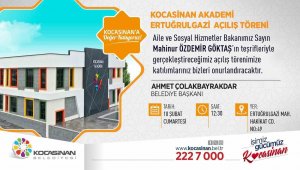 Aile ve Sosyal Hizmetler Bakanı Kayseri'ye geliyor