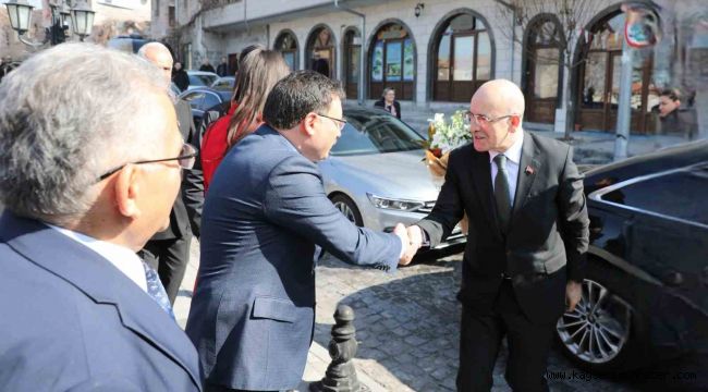 Bakan Şimşek'ten Kayseri Valiliği'ne ziyaret