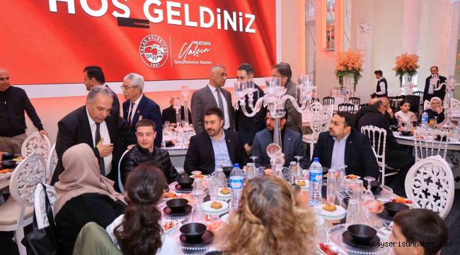 Başkan Yalçın seçim startını gaziler ve şehit aileleriyle verdi