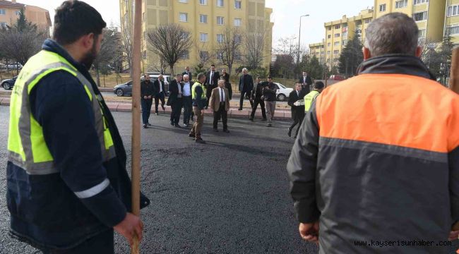 Büyükkılıç'tan TOKİ Demokrasi Mahallesi'nin kalbine 6 milyon TL'lik yatırım