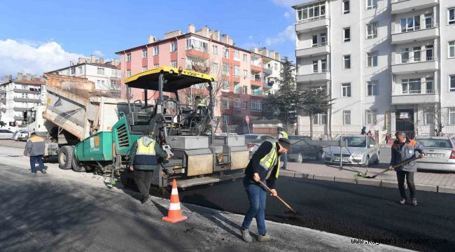 Büyükşehir'den Ziya Gökalp Mahallesi'ne 3.3 milyon TL'lik sıcak asfalt yatırımı