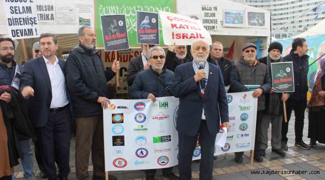 Gönüllü Kültür Kuruluşları'ndan 4 aydır devam eden İsrail saldırılarına tepki