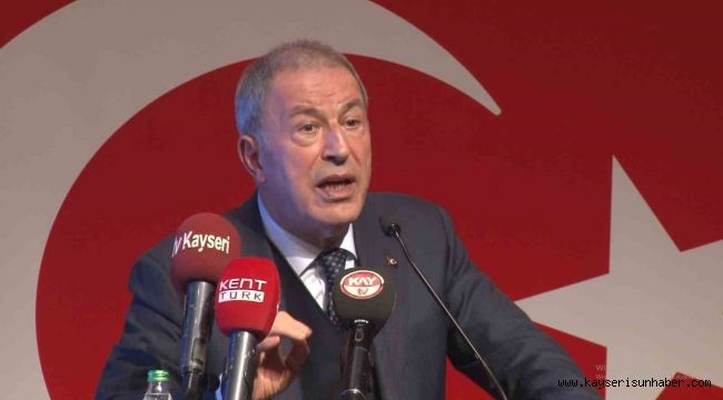 Hulusi Akar: "Filistin'de 7 bin 700 kayıp Filistinli var"