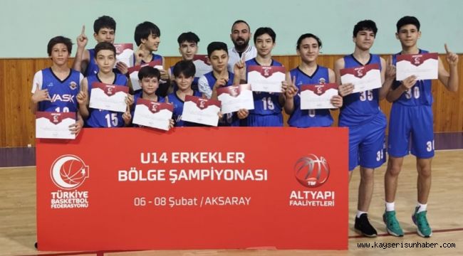 Kayseri Aksoy Spor grup birincisi oldu