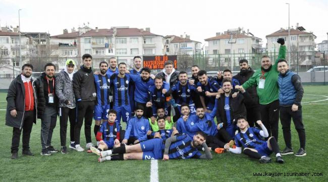 Kayseri Süper Amatör Küme: Erciyes Esen Makina FK: 3 - Kocasinan Şimşekspor: 2