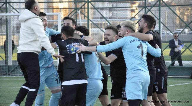 Kayseri Süper Amatör Küme Yarı Final: Kayseri Atletikspor: 6 - Erciyes Esen Makina FK: 7