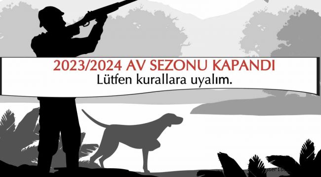 2023-2024 av sezonu kapandı