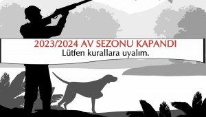 2023-2024 av sezonu kapandı