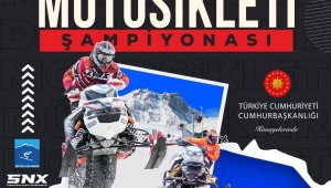 Dünya Kar Motosikleti Şampiyonası Türkiye'de ilk kez Erciyes'te yapılacak