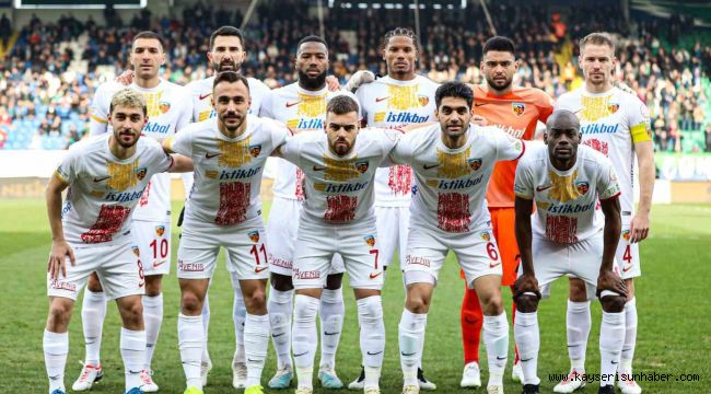 Kayserispor 5 maç sonra yenildi