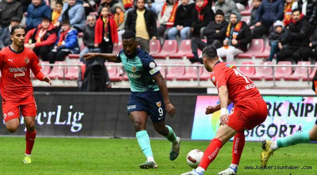 Trednyol Süper Lig: Kayserispor: 1 - Hatayspor: 1