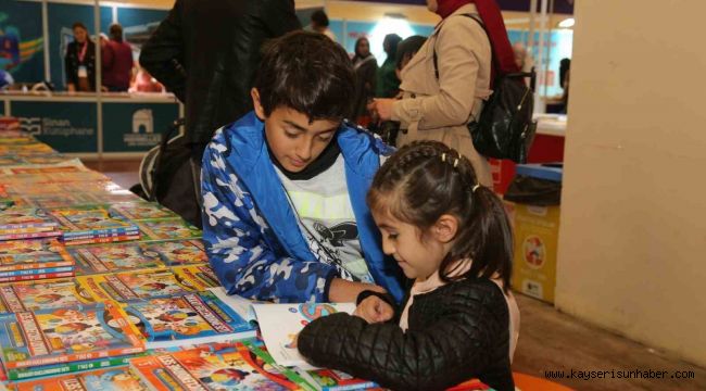 Çocuklara özel kitap fuarı ve şenliği